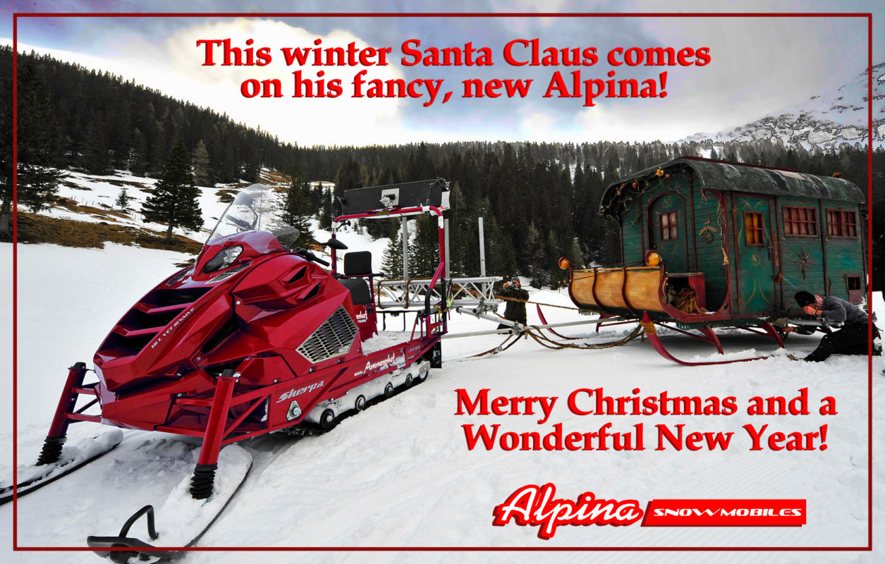 This Winter Santa Claus Comes On His Fancy, New Alpina! - Alpina ...