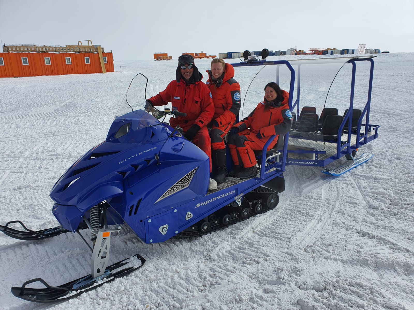 2024-25 Antarctic expedition season has begun! - Alpina Snowmobiles